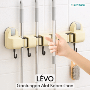 Levo - Gantungan Alat Kebersihan